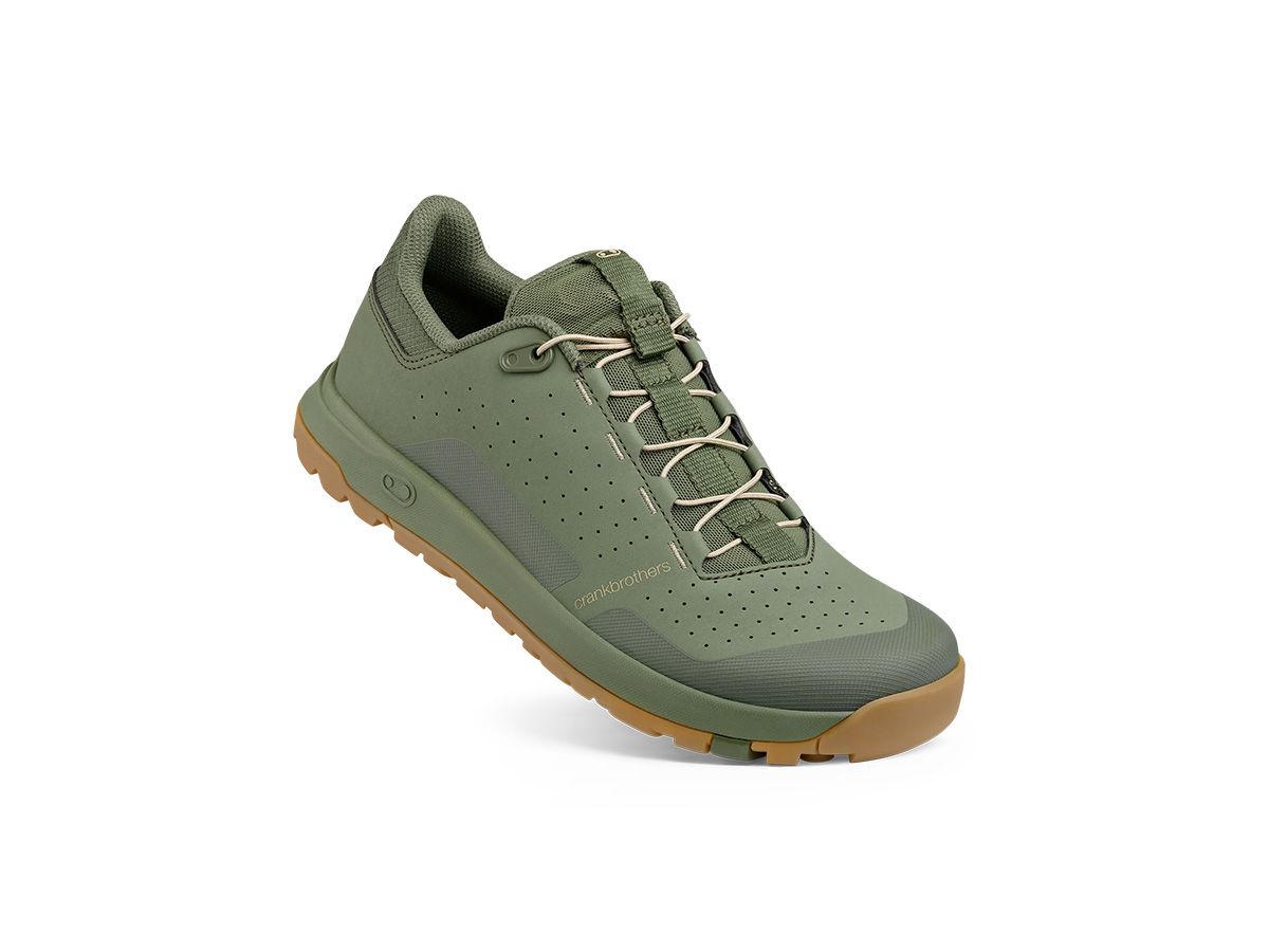 Crankbrothers STAMP TRAIL SPEED LACE 平踏鞋 - 綠色 US9