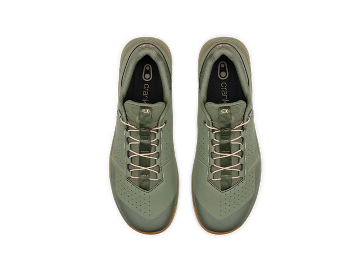 Crankbrothers STAMP TRAIL SPEED LACE 平踏鞋 - 綠色