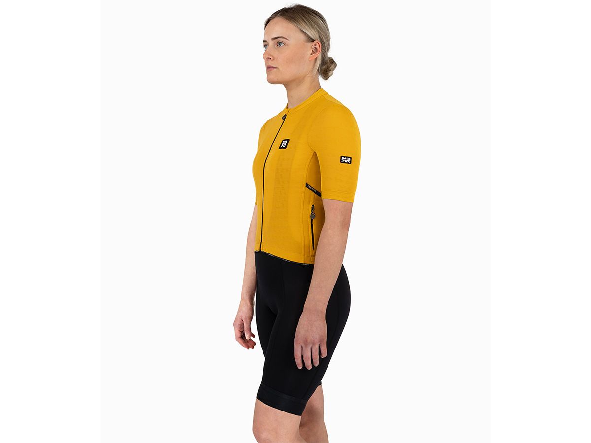 VB Superlight Women Jersey 女款輕量車衣 金黃 XXS