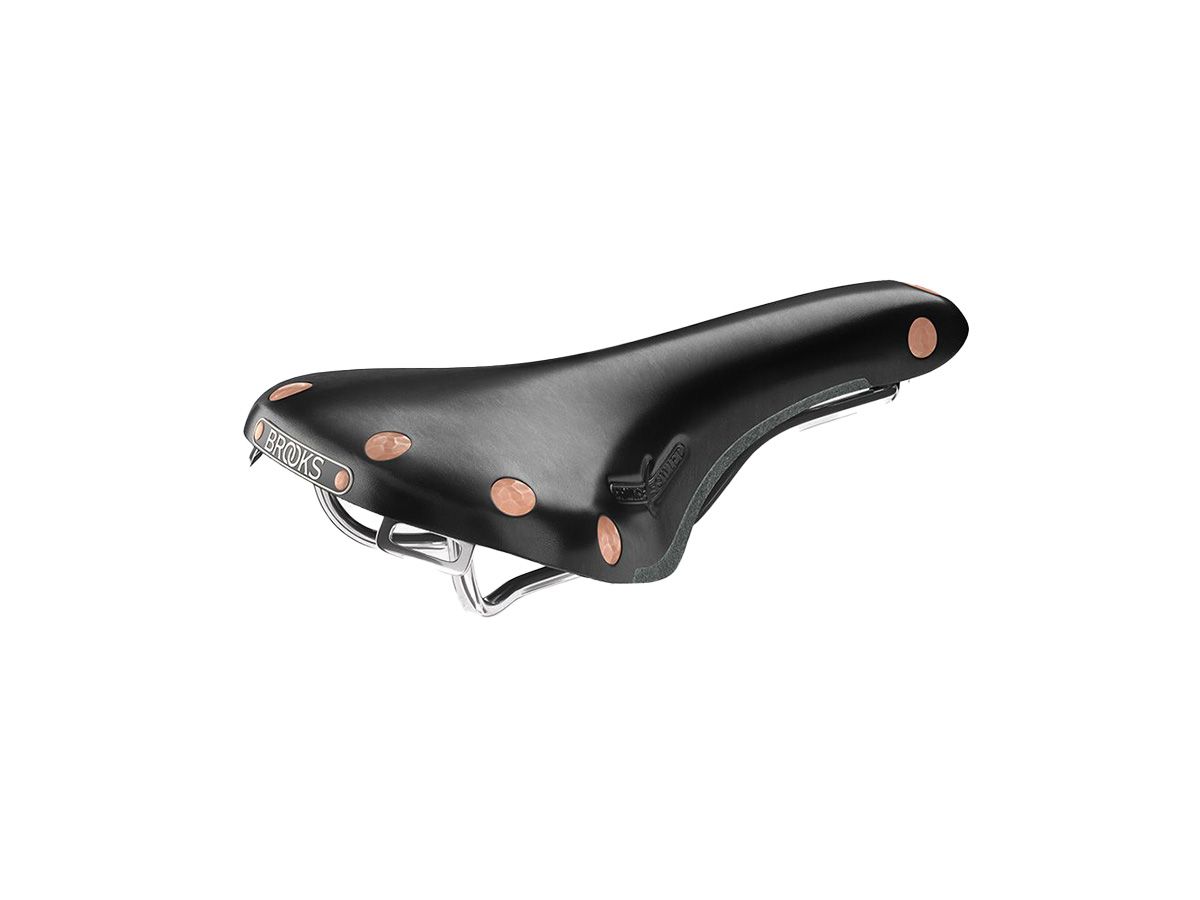 Brooks Swift 皮革座墊 黑色