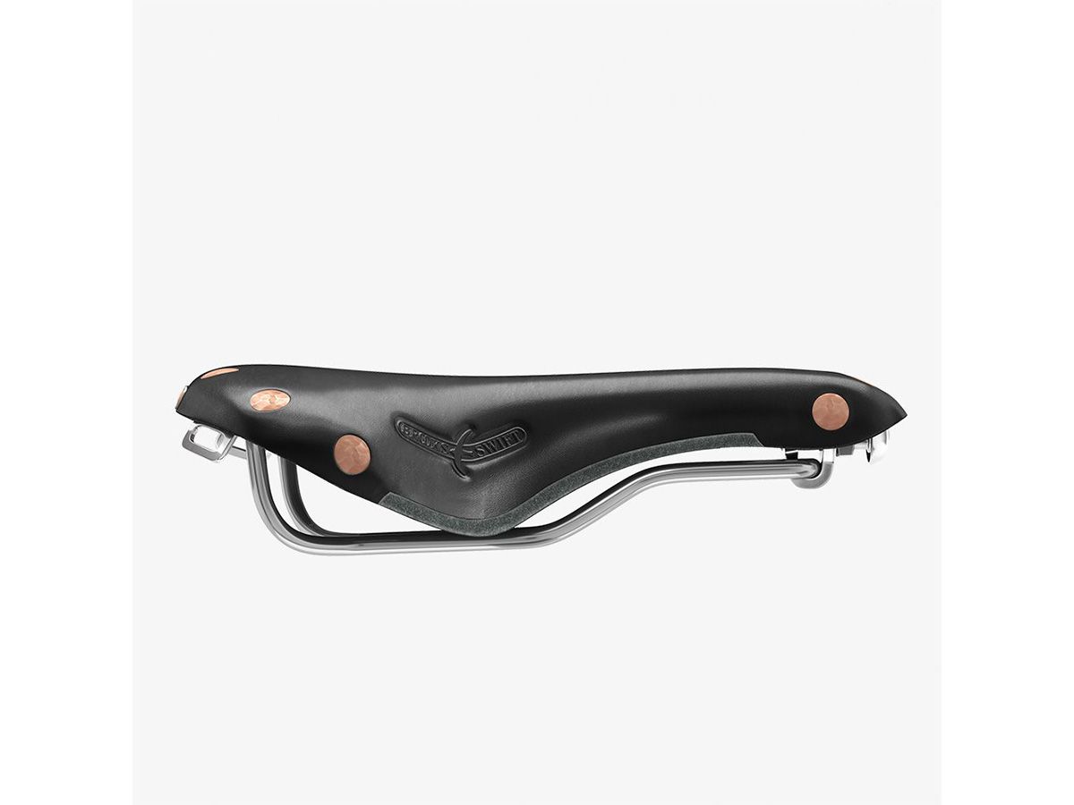 Brooks Swift 皮革座墊 黑色