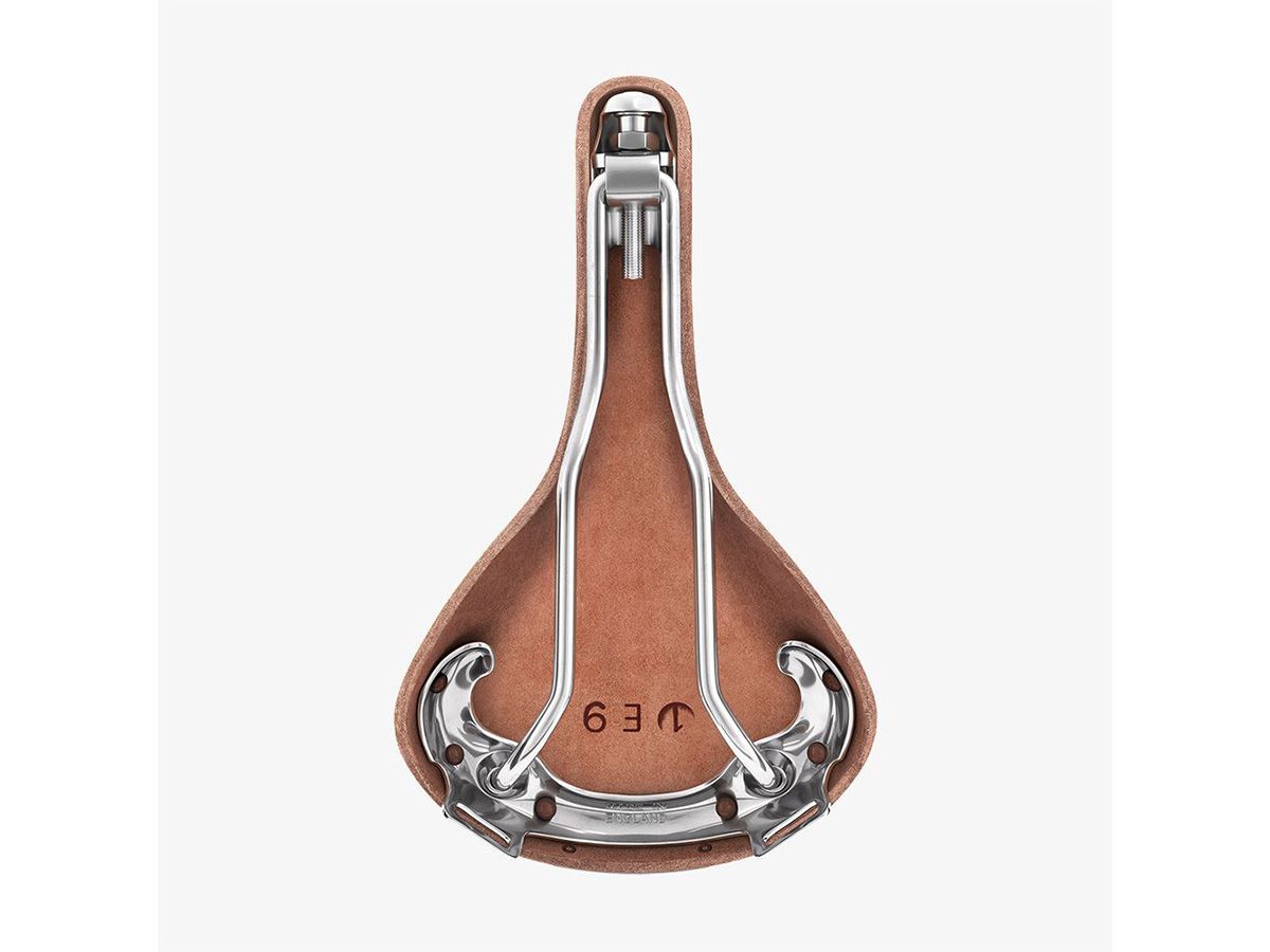 Brooks Swift 皮革座墊 褐色