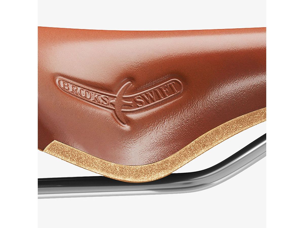 Brooks Swift 皮革座墊 蜂蜜色