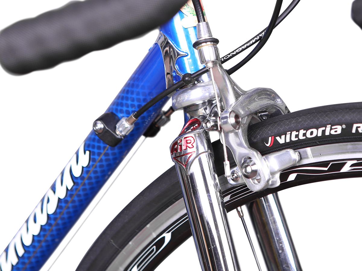 Tommasini TECNO - Blue Web 藍色菱紋經典鋼管車-48cm