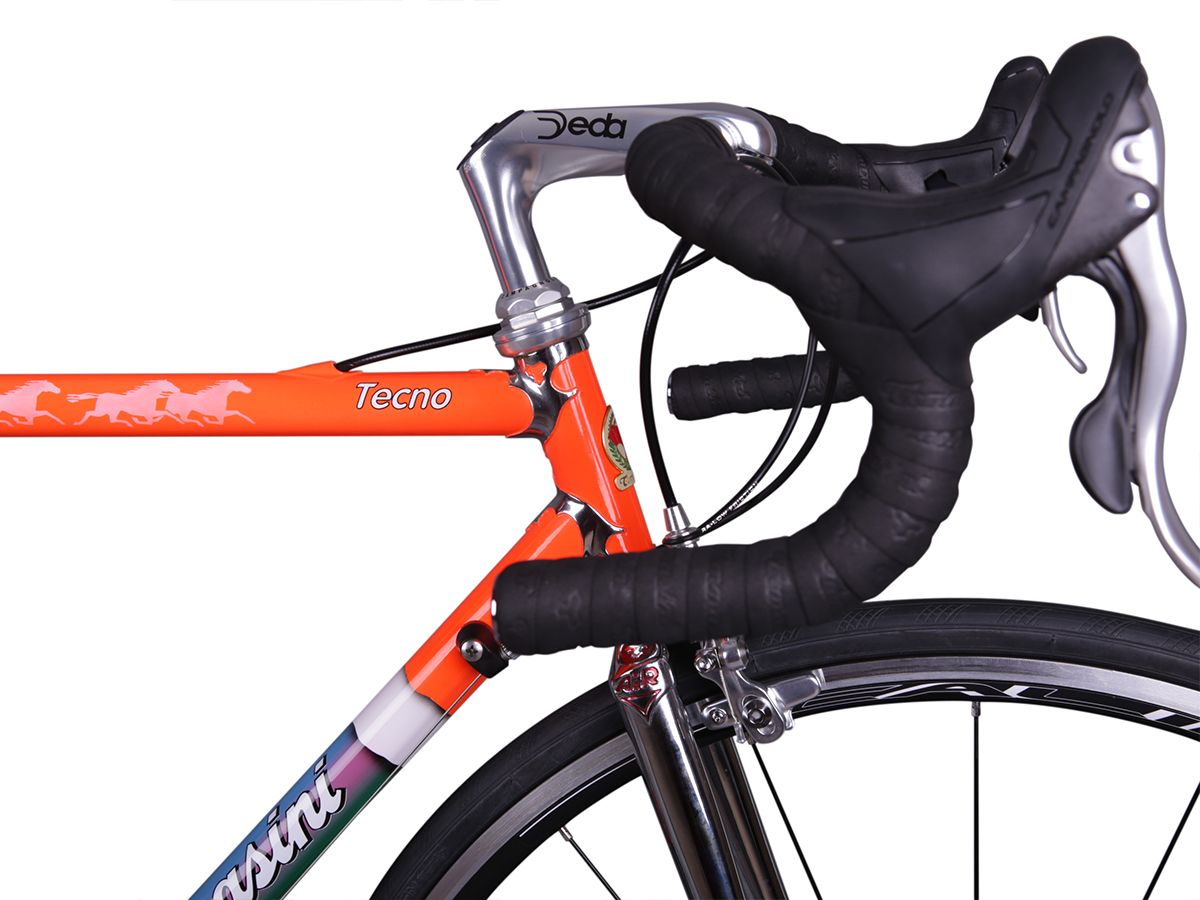 Tommasini TECNO - Orange 橘色經典鋼管車 52cm
