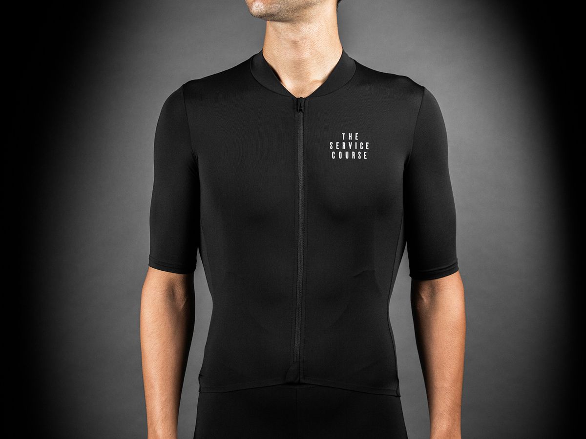 The Service Course SS Training Jersey 夏季車衣 男款 黑 L