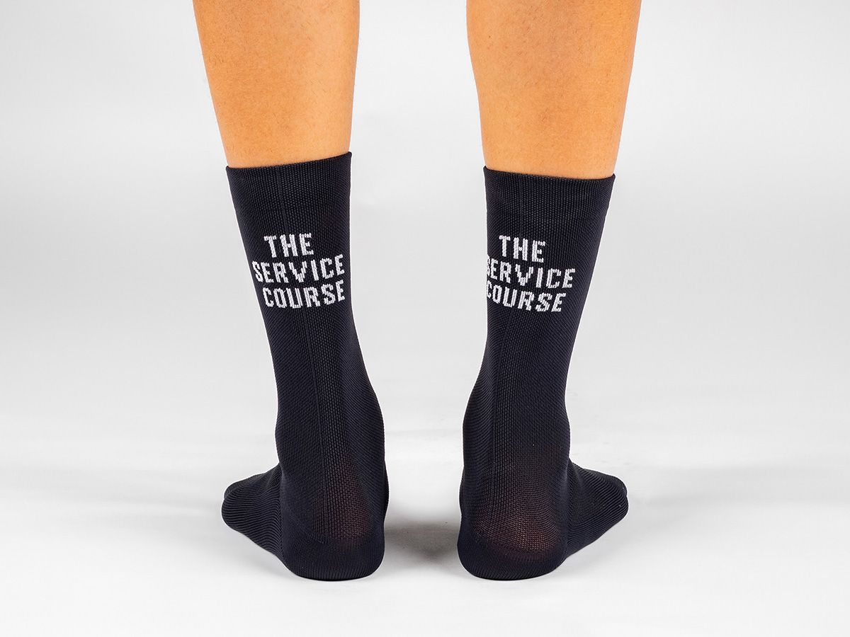 The Service Course Logo Socks 車襪 - 黑色 S