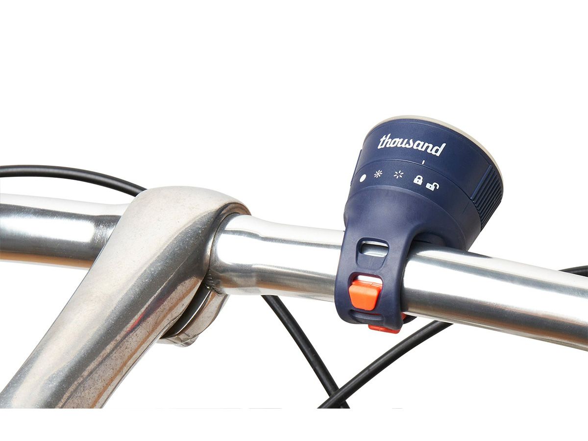 Thousand 單車磁吸前燈 海軍藍