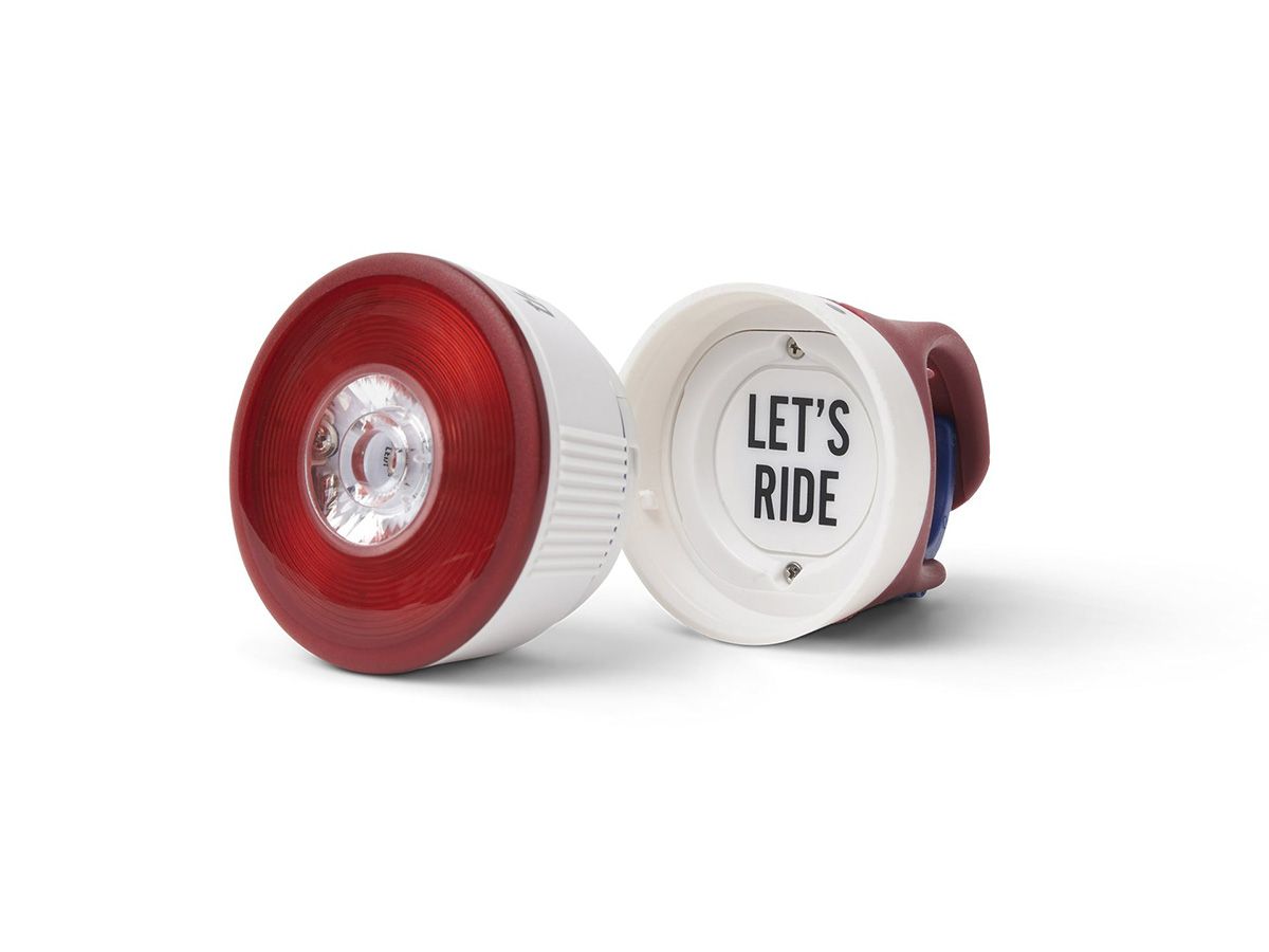 Thousand 單車磁吸後燈 奶油白