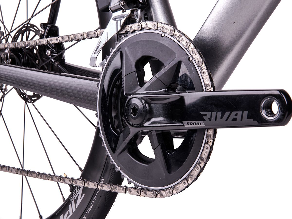 TIME Alpe d'Huez 01 爬坡車 - Matte Silver/跑車銀 - SRAM FORCE ETAP AXS 2x12 - M