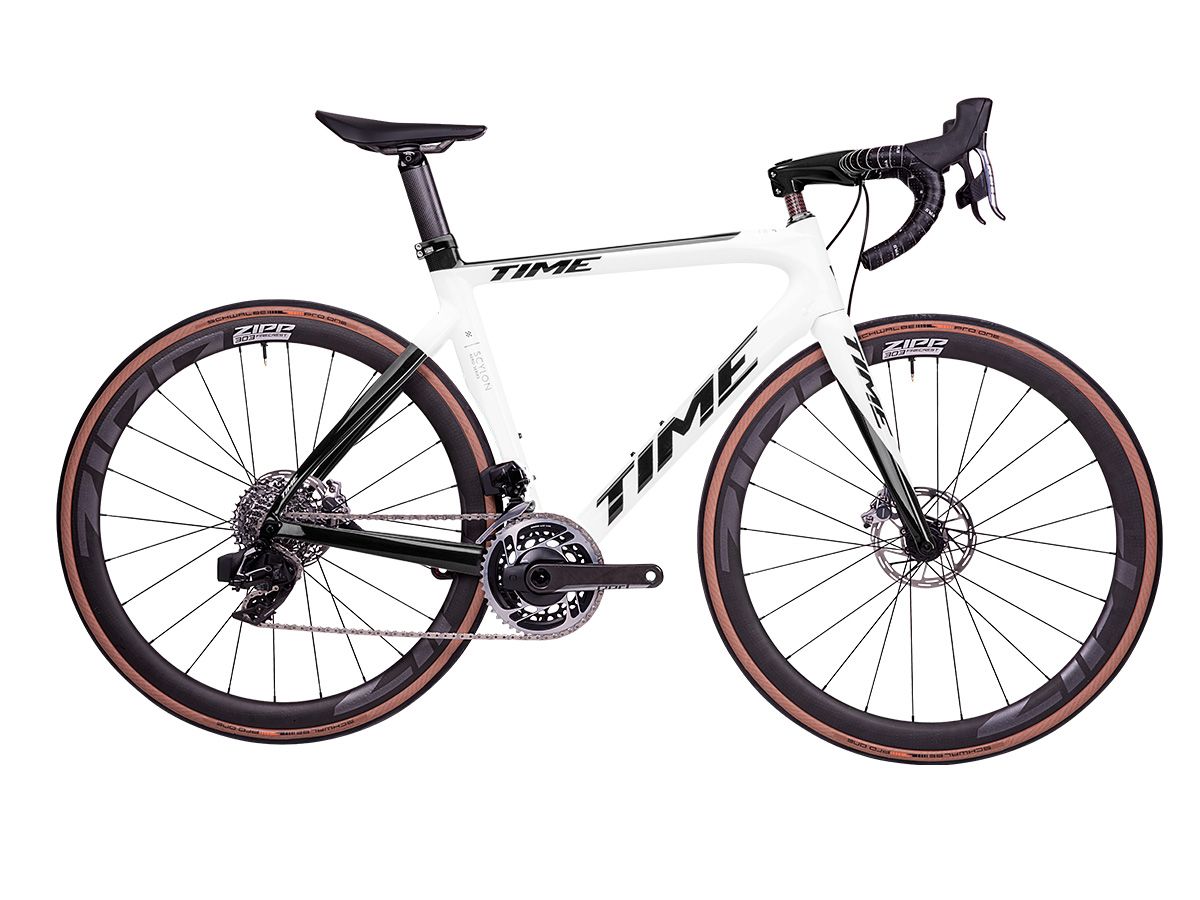 TIME Scylon 空力車 - Gloss White/浩瀚白 - Sram Red etap AXS 2x12 - M