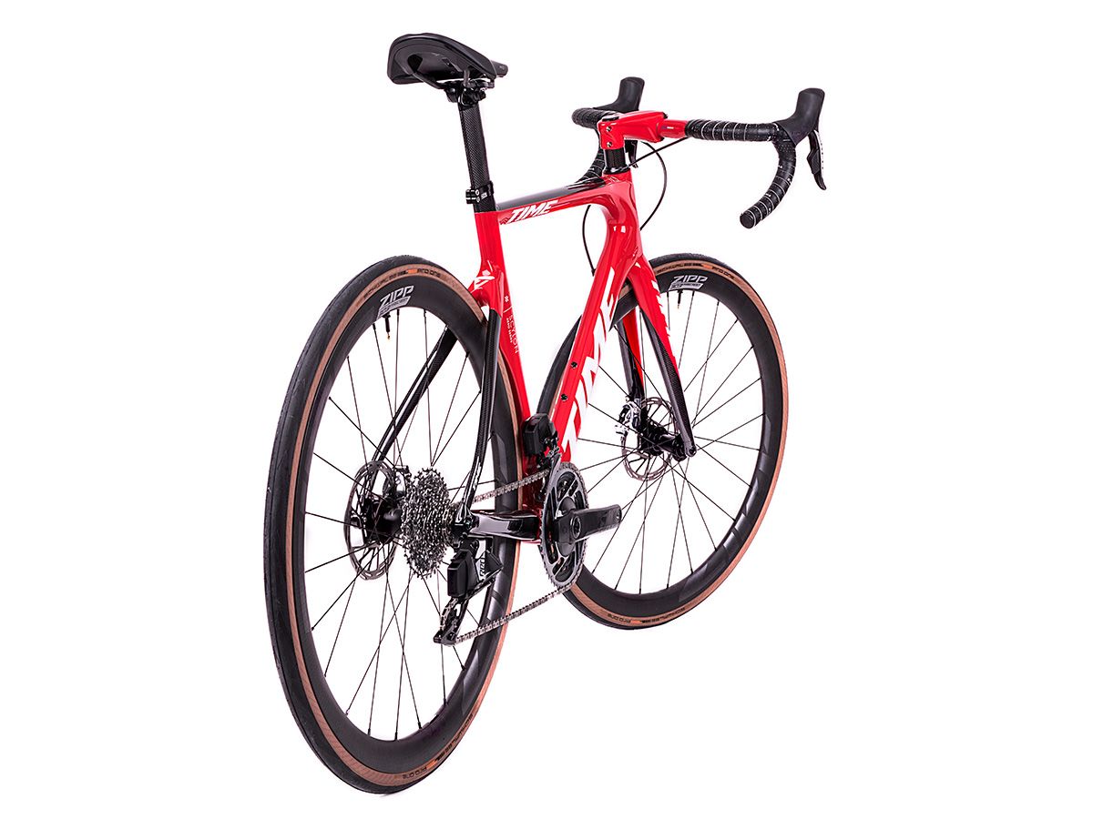 TIME Scylon 空力車 - Gloss Red/競速紅 - Sram Red etap AXS 2x12 - M