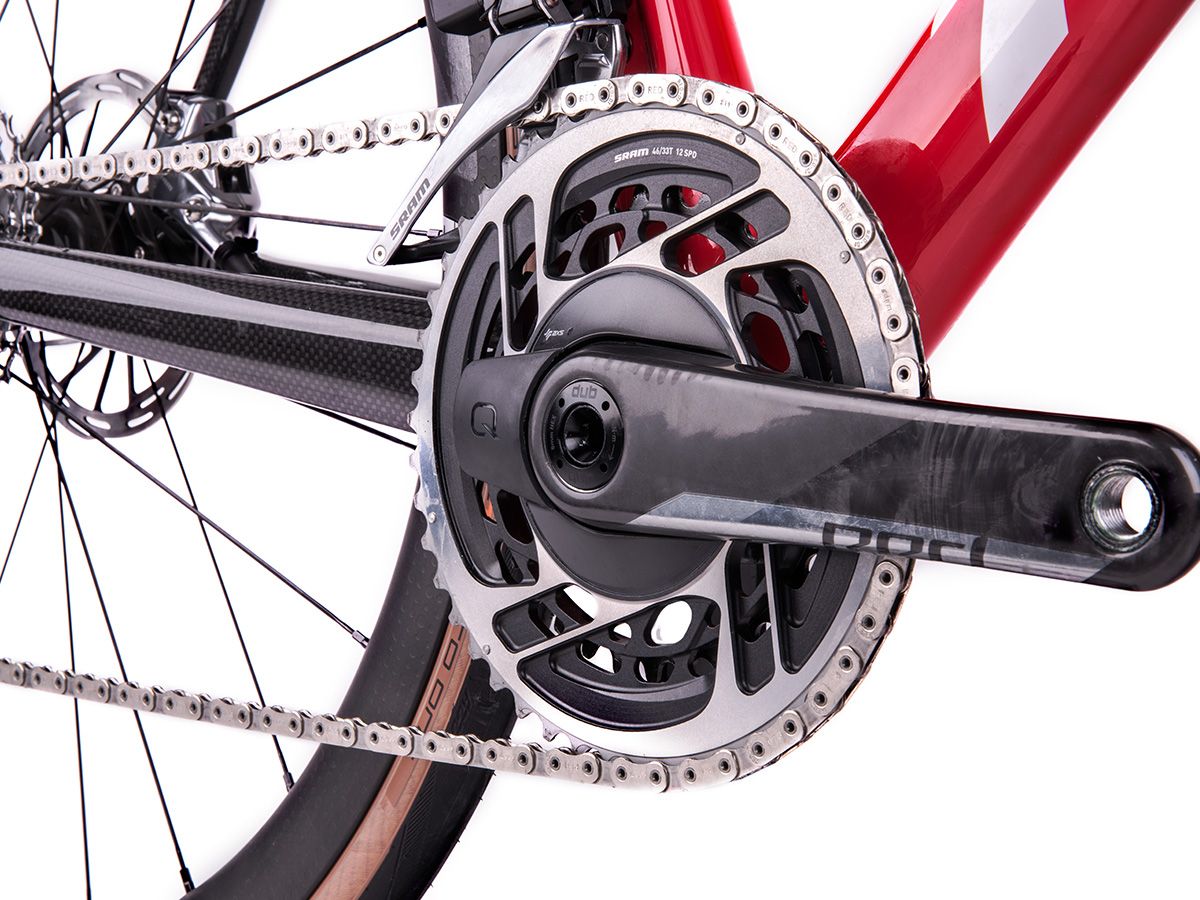 TIME Scylon 空力車 - Gloss Red/競速紅 - Sram Red etap AXS 2x12 - M