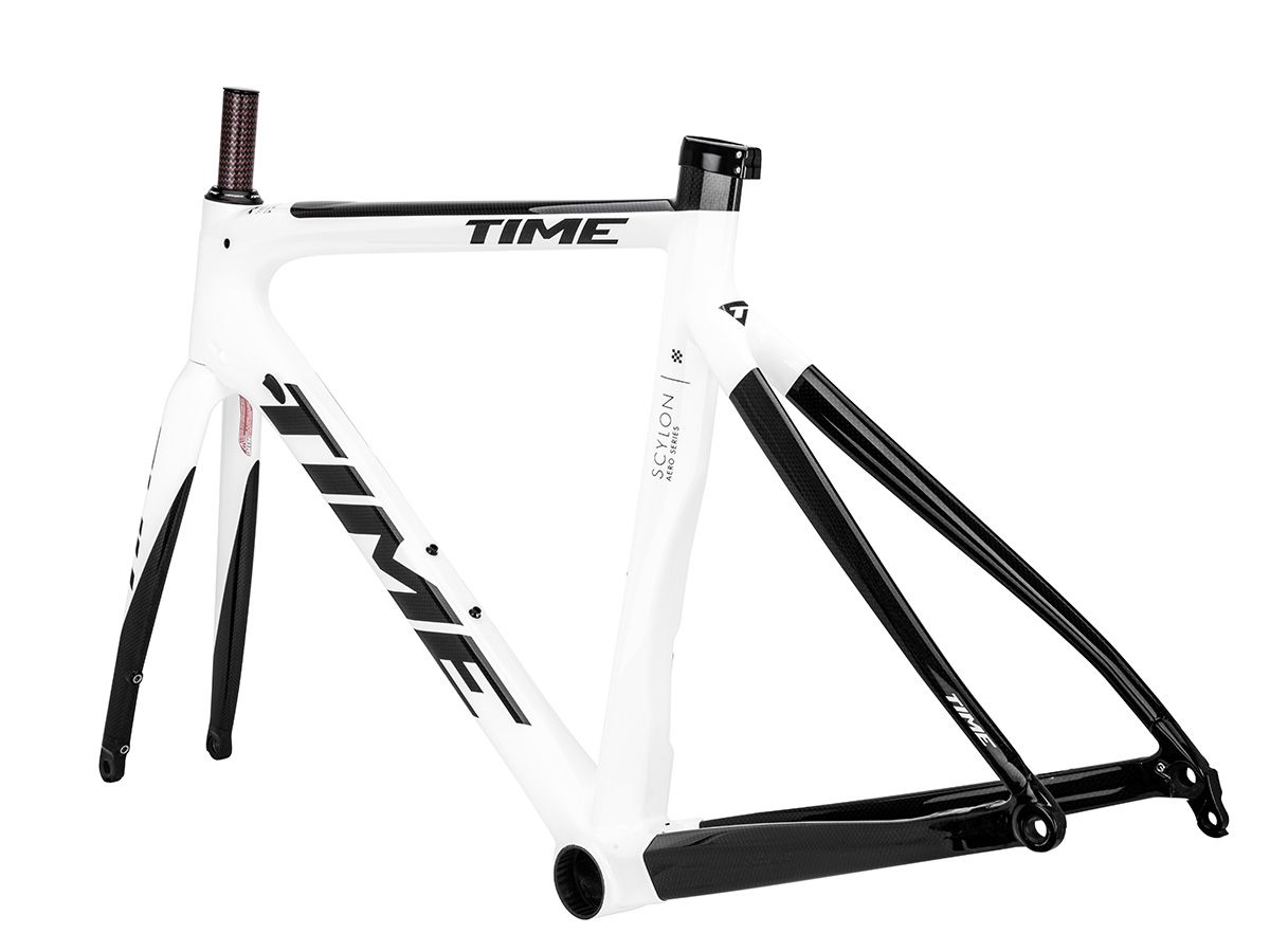 TIME Scylon 空力車 - Gloss White/浩瀚白 - Sram Red etap AXS 2x12 - XS