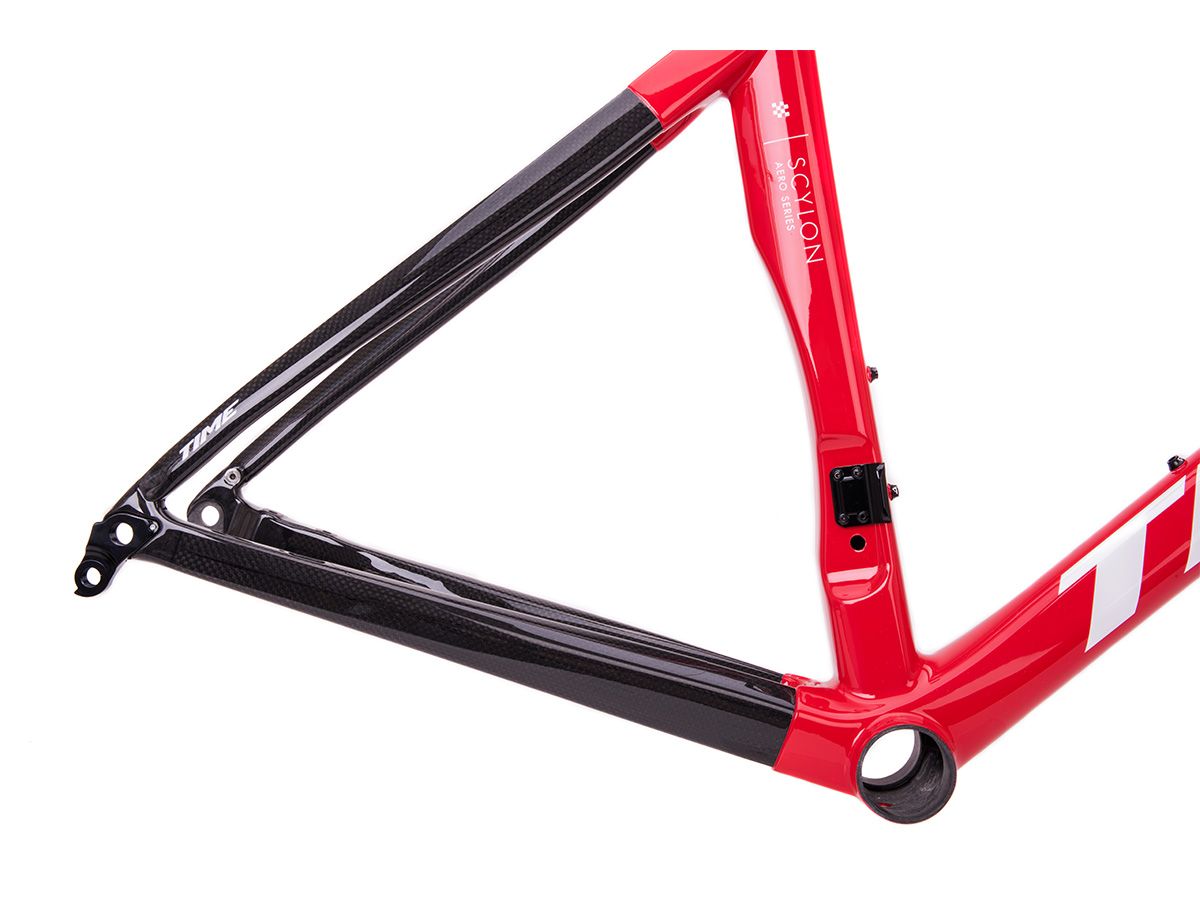 TIME Scylon 空力車 - Gloss Red/競速紅 - Sram Red etap AXS 2x12 - M