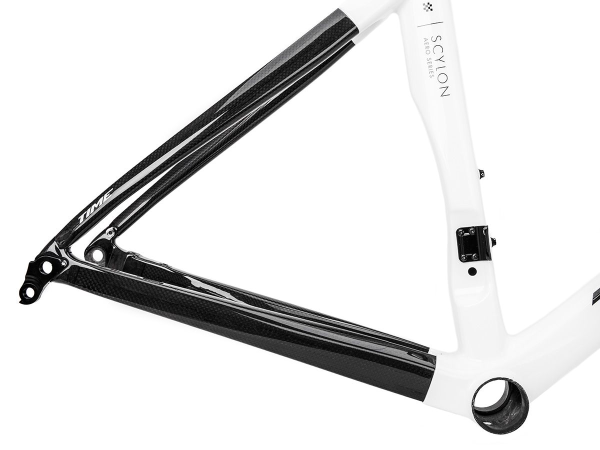 TIME Scylon 空力車 - Gloss White/浩瀚白 - Sram Red etap AXS 2x12