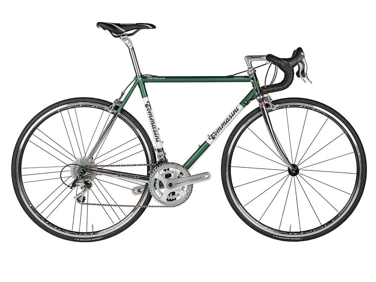 Tommasini TECNO 經典鋼管車 - Emerald Green/寶石綠 - CAMPAGNOLO CENTAUR 2x12 / 52cm