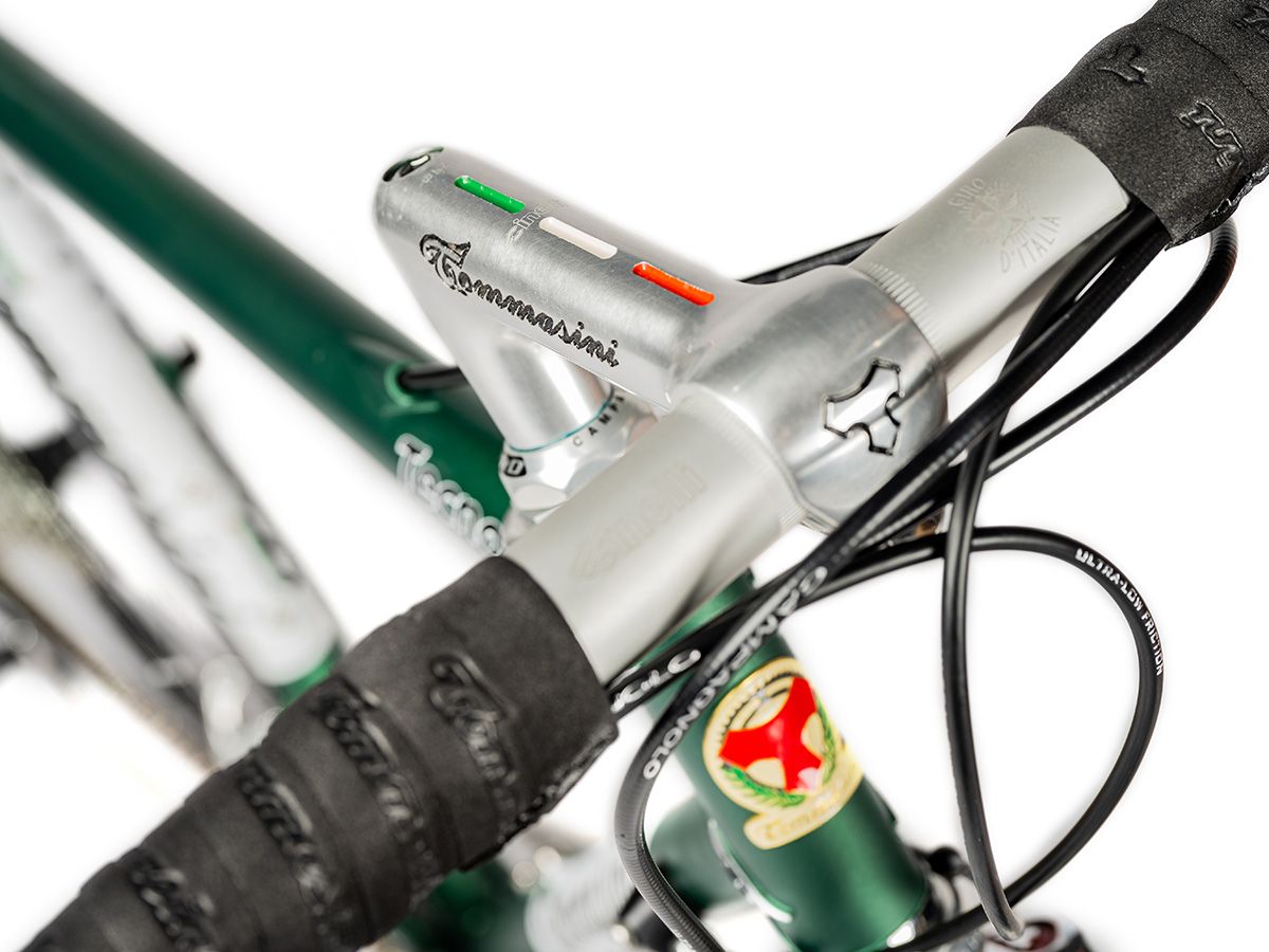 Tommasini TECNO 經典鋼管車 - Emerald Green/寶石綠 - CAMPAGNOLO CENTAUR 2x12 / 50cm
