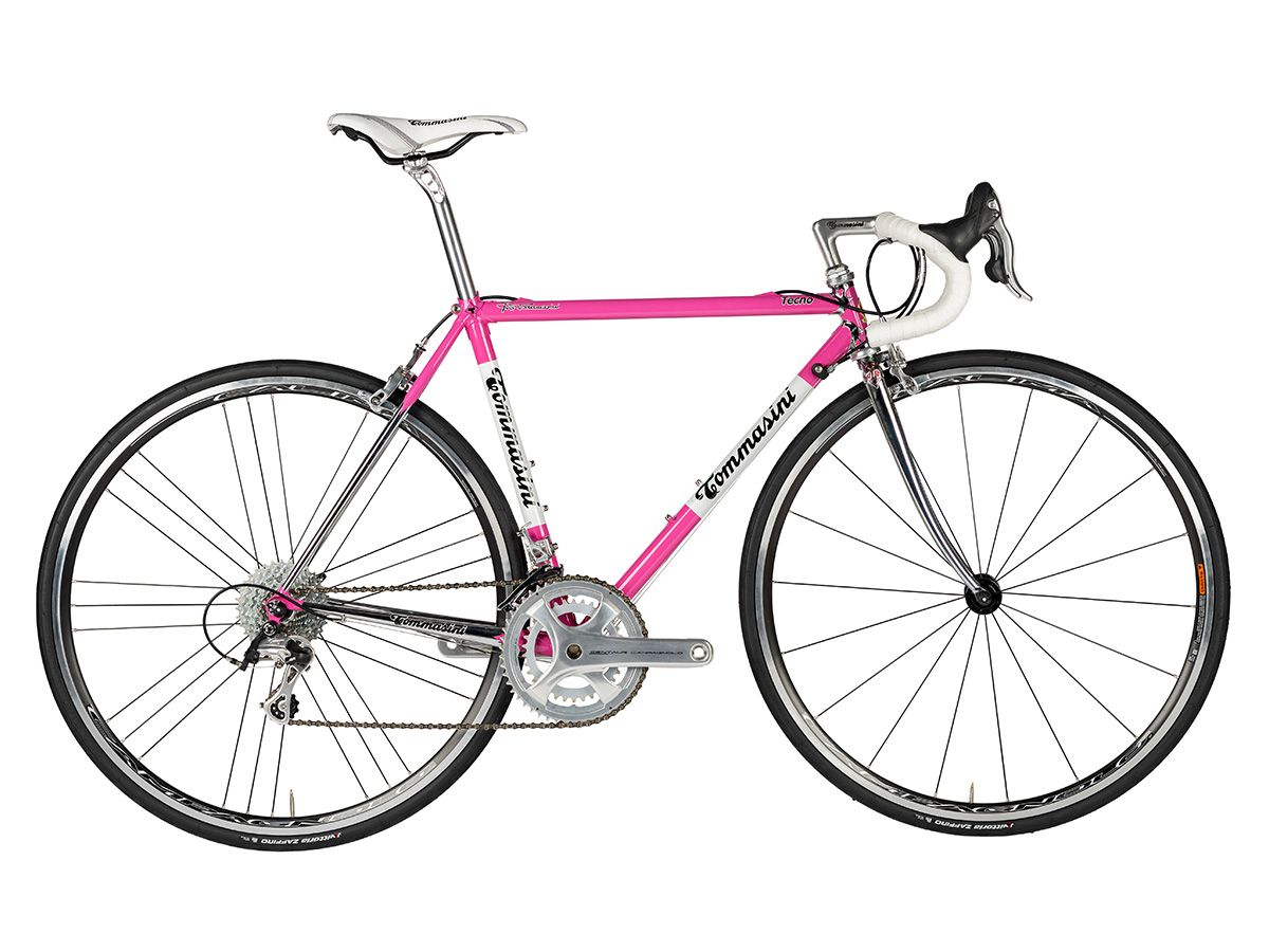 Tommasini TECNO 經典鋼管車 - Hot Pink/競速粉 - CAMPAGNOLO CENTAUR 2x12 / 52cm