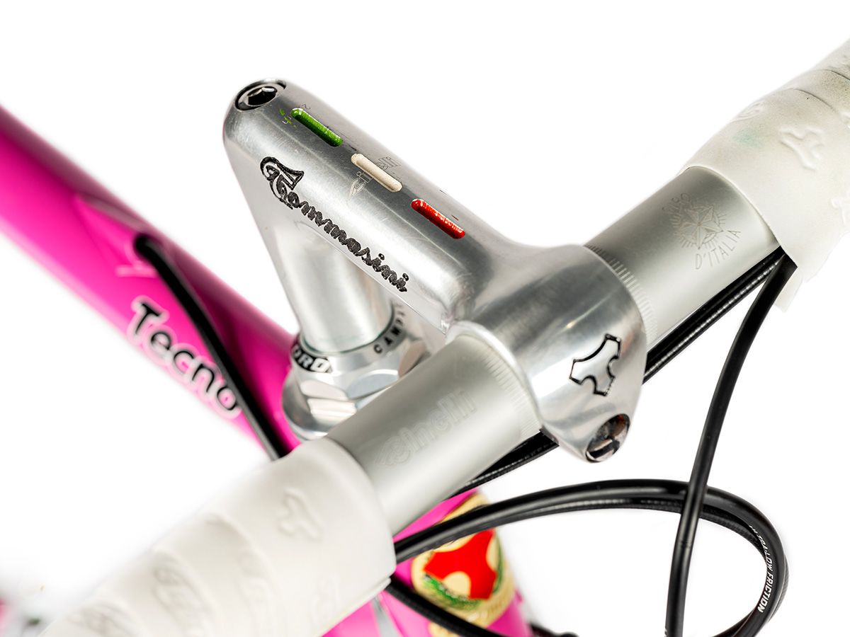 Tommasini TECNO 經典鋼管車 - Hot Pink/競速粉 - CAMPAGNOLO CENTAUR 2x12 / 54cm