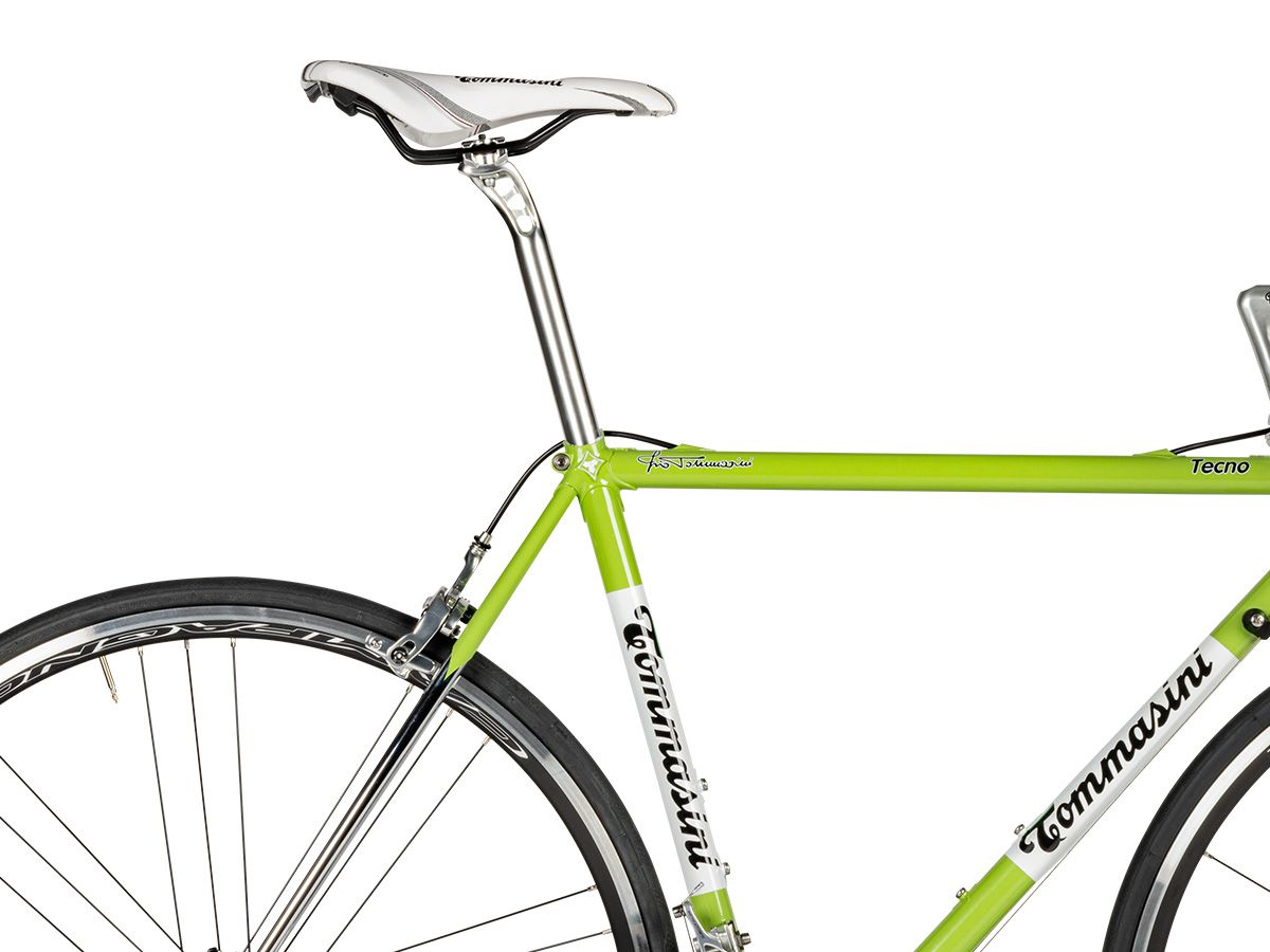 Tommasini TECNO 經典鋼管車 - Matcha Green/抹茶綠 - CAMPAGNOLO CENTAUR 2x12 / 54cm