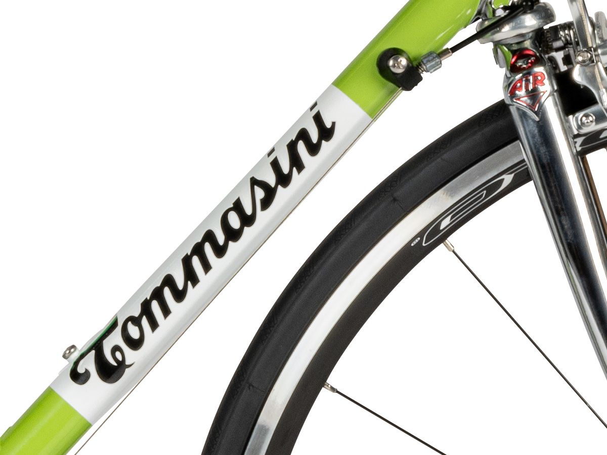 Tommasini TECNO 經典鋼管車 - Matcha Green/抹茶綠 - CAMPAGNOLO CENTAUR 2x12 / 54cm