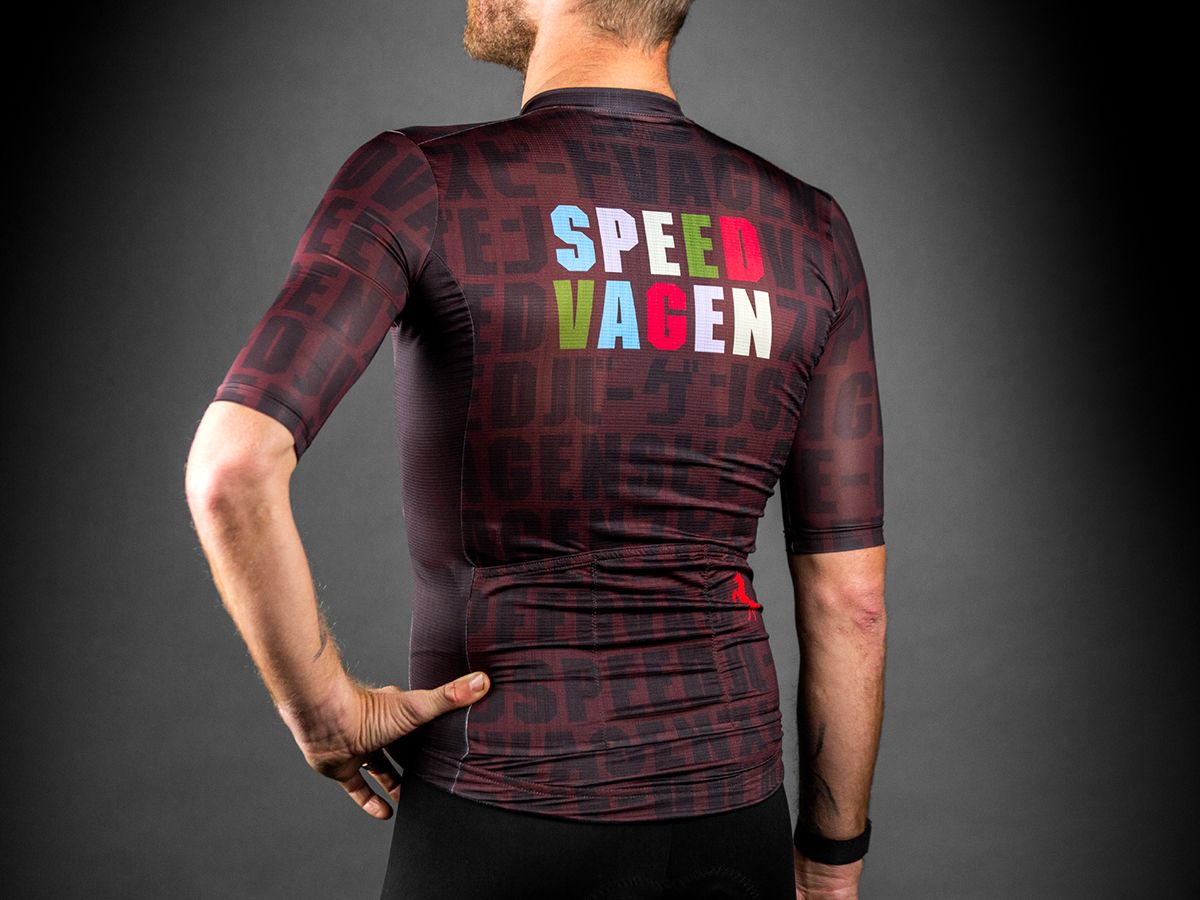 The Service Course / Speedvagen Race Jersey 競賽車衣 男性 紅色