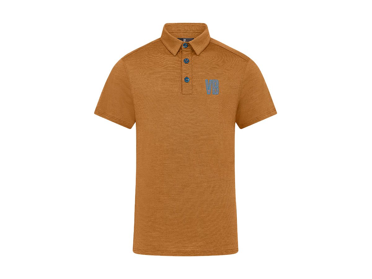 VB Frank SS Polo 短袖POLO衫 - 蜂蜜色