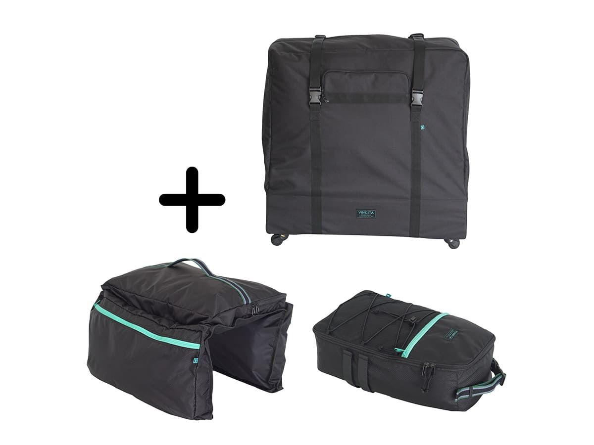 Vincita Brompton G Line 附輪攜車袋 黑色