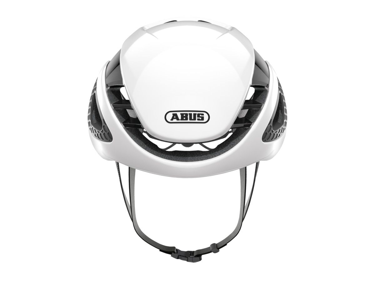 ABUS GAMECHANGER 空力安全帽 亮白/紅