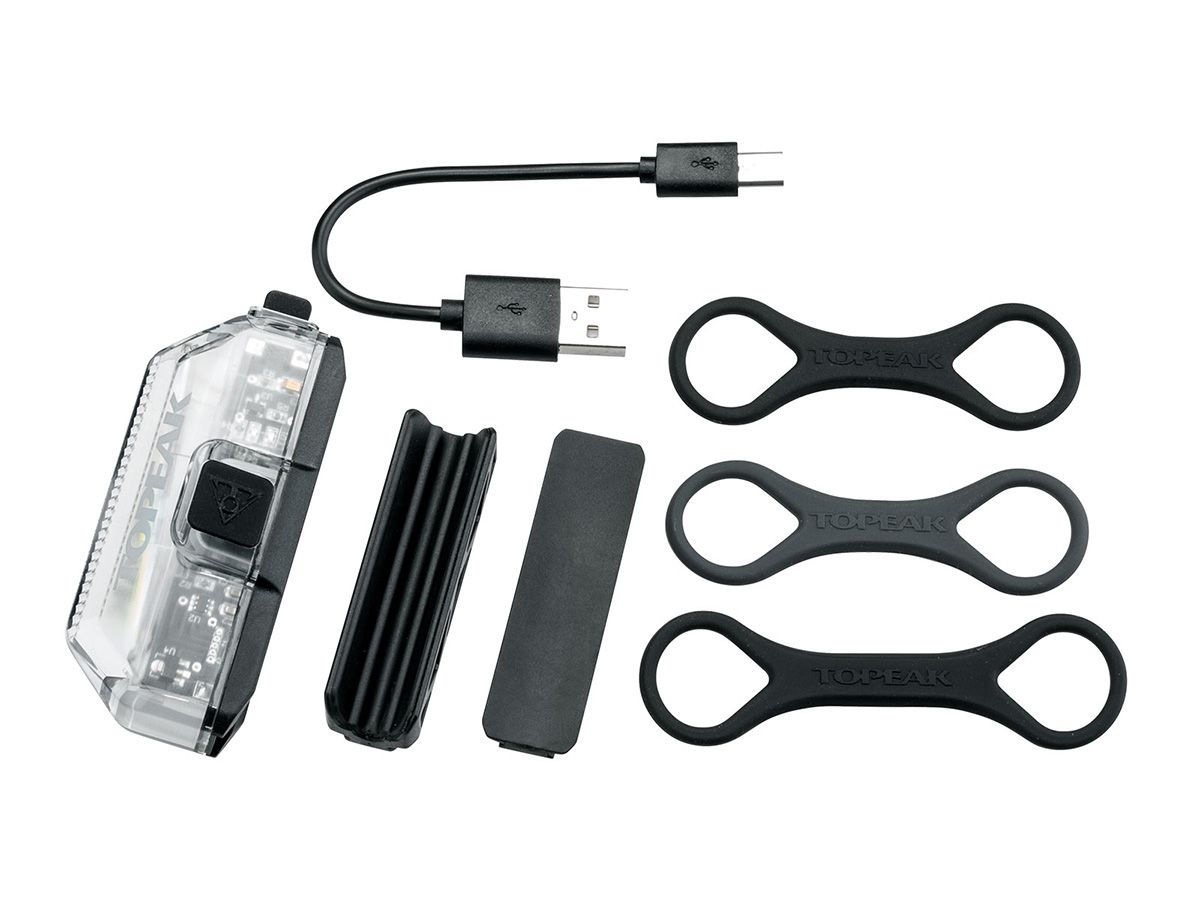 TOPEAK WHITELITE® AERO USB 1W 警示前燈