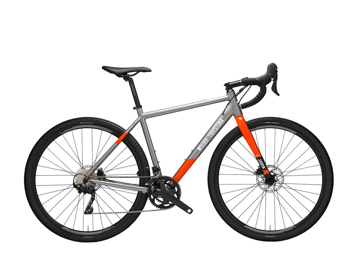 Wilier Triestina JAREEN 礫石車 SHIMANO GRX 2X10/  WILIER TRIESTINA DD28 鋁合金輪組 消光銀/橘