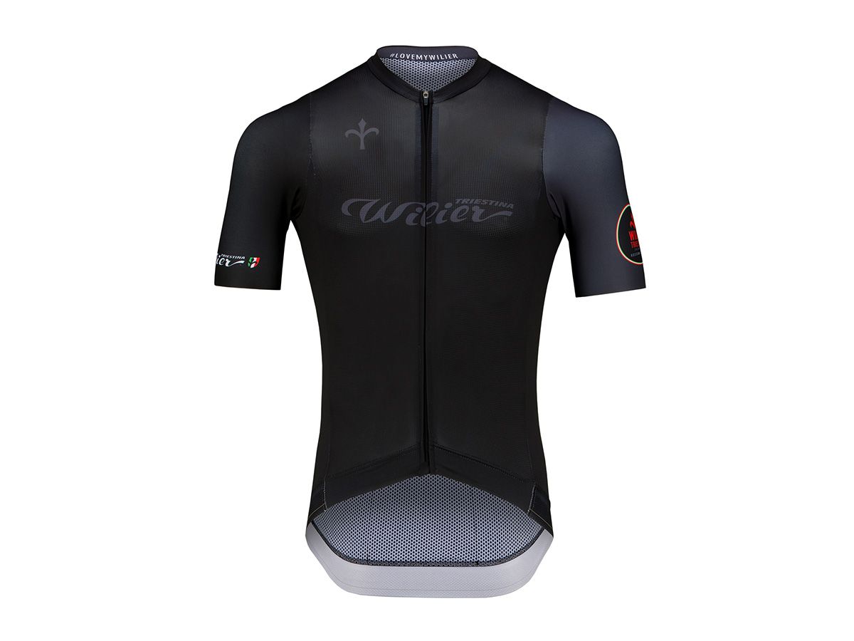 Wilier Triestina 男款車衣 黑色 M