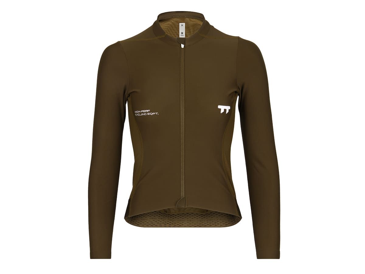 a Line Women's Altitude LS Jersey 女款長袖車衣 / 深棕色 M