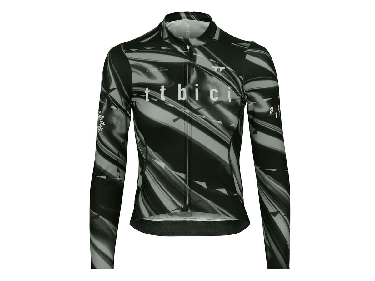 a Line Women's Altitude LS Team Jersey 女款車隊版長袖車衣 / 麥拉銀 S