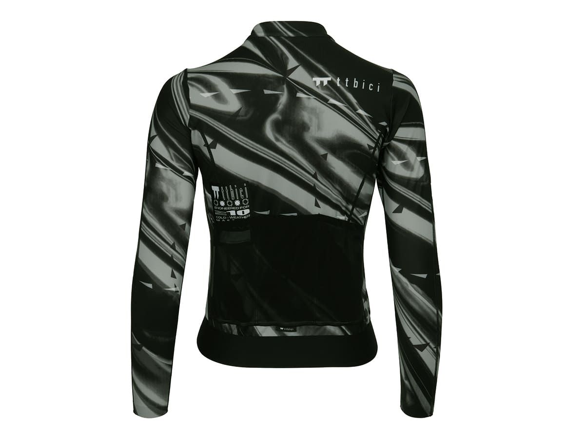 a Line Women's Altitude LS Team Jersey 女款車隊版長袖車衣 / 麥拉銀 M