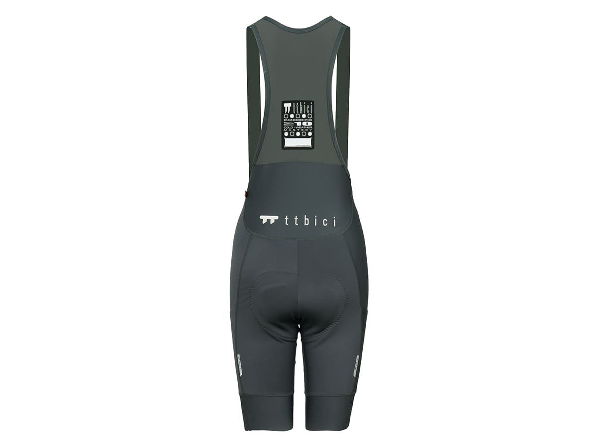a Line Women's Apex Cargo Bib Shorts 女款口袋車褲 / 炭灰