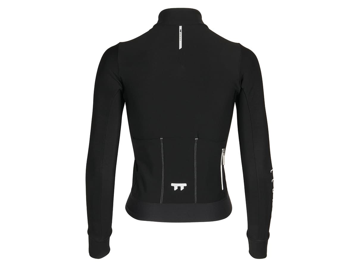 e Line Women's Classic Thermal Ls Jersey 女款經典保暖長袖車衣 / 黑色 XS