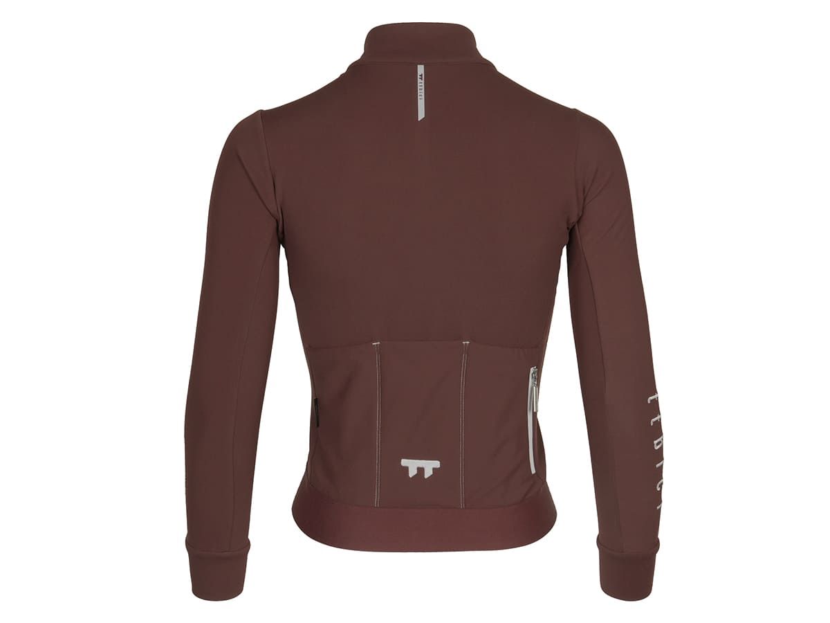 e Line Women's Classic Thermal Ls Jersey 女款經典保暖長袖車衣 / 栗紅色 L