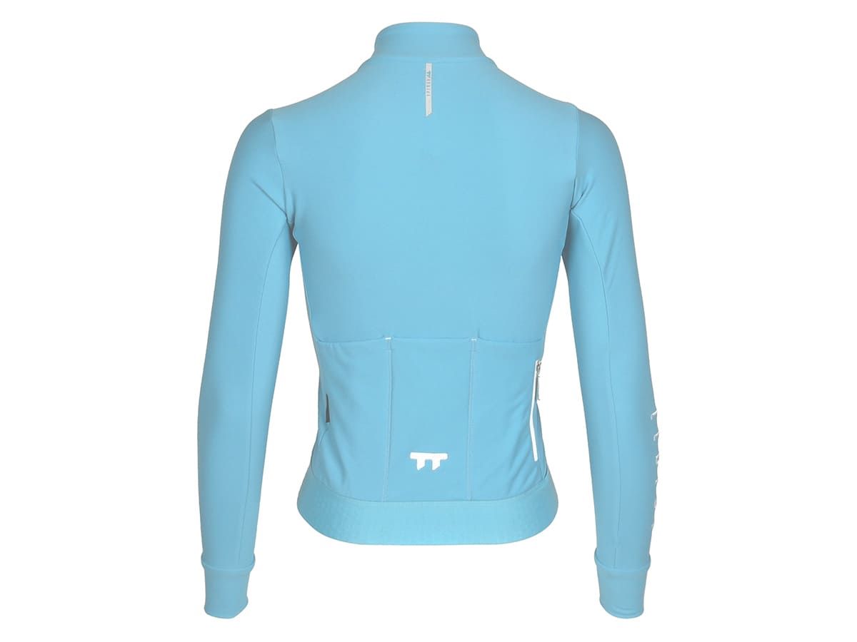 e Line Women's Classic Thermal Ls Jersey 女款經典保暖長袖車衣 / 馬卡龍藍 M