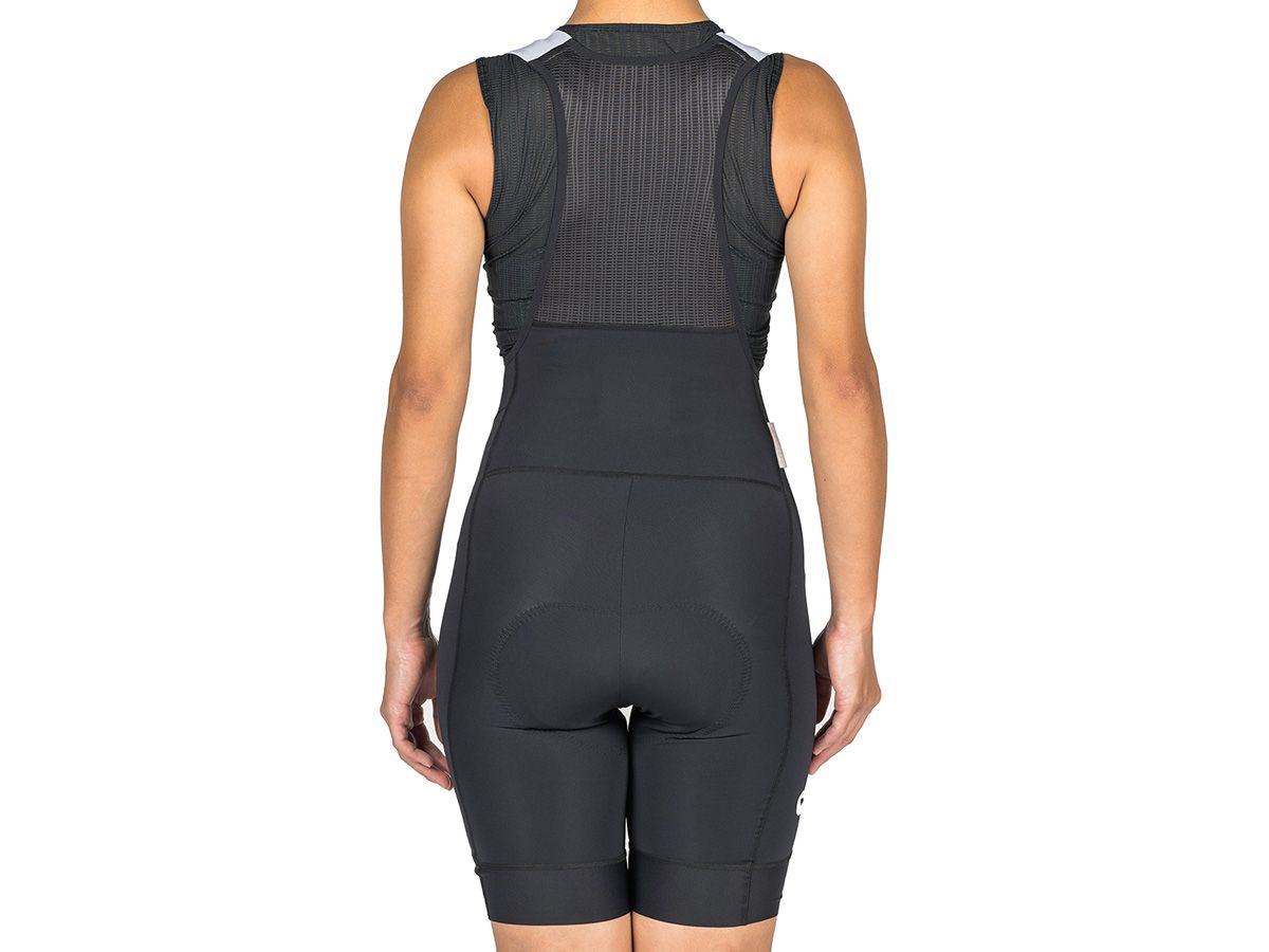 The Service Course Women's Engineered Bib Shorts 女款連身車褲 - 黑色 2XS
