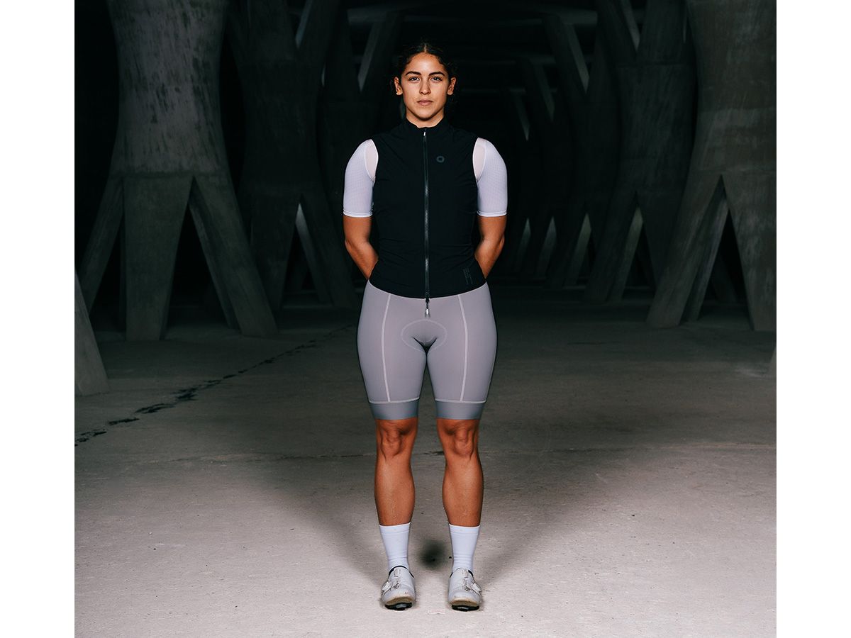 The Service Course Women's Engineered Bib Shorts 女款連身車褲 - 灰色 2XS
