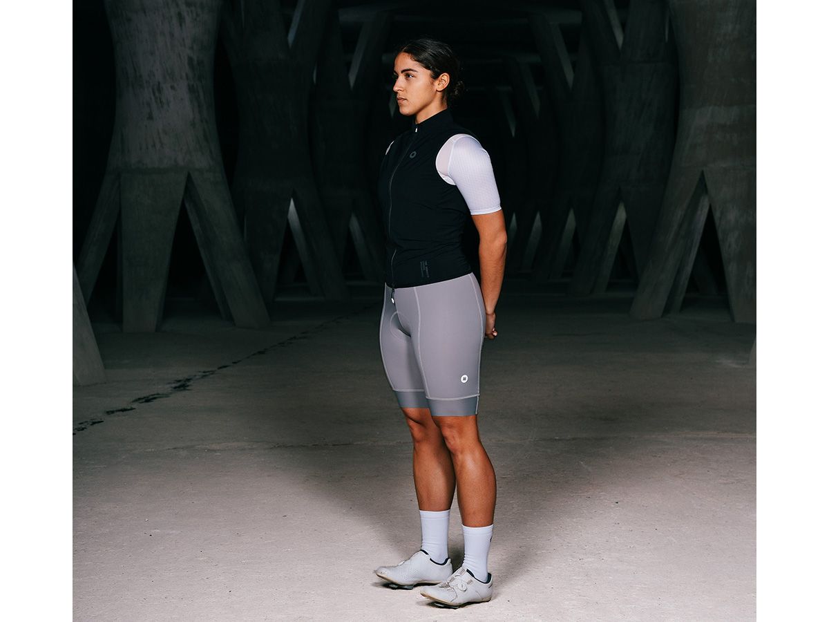 The Service Course Women's Engineered Bib Shorts 女款連身車褲 - 灰色 2XS