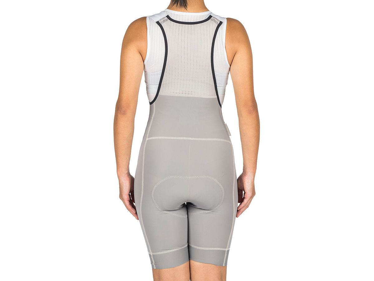 The Service Course Women's Engineered Bib Shorts 女款連身車褲 - 灰色 XS
