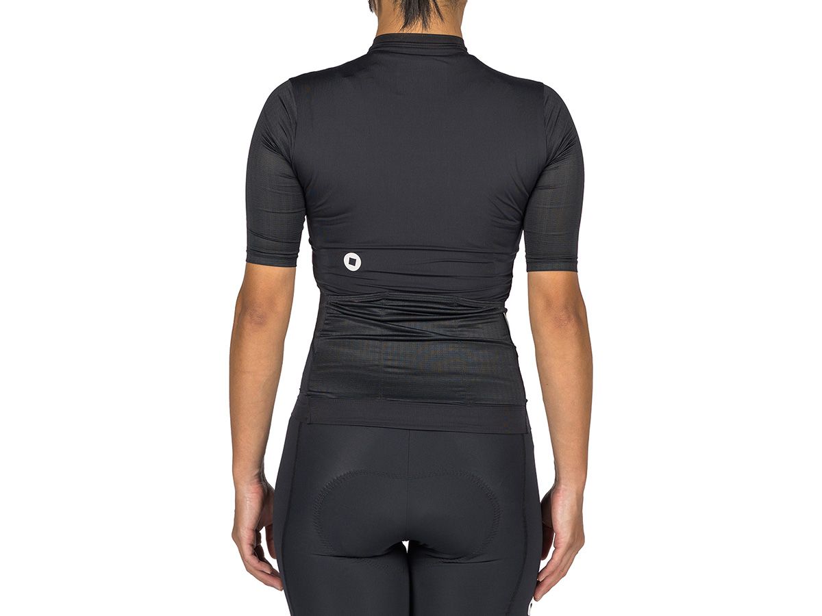 The Service Course Women's Engineered Short Sleeve Jersey 女款短袖車衣 - 黑色 S