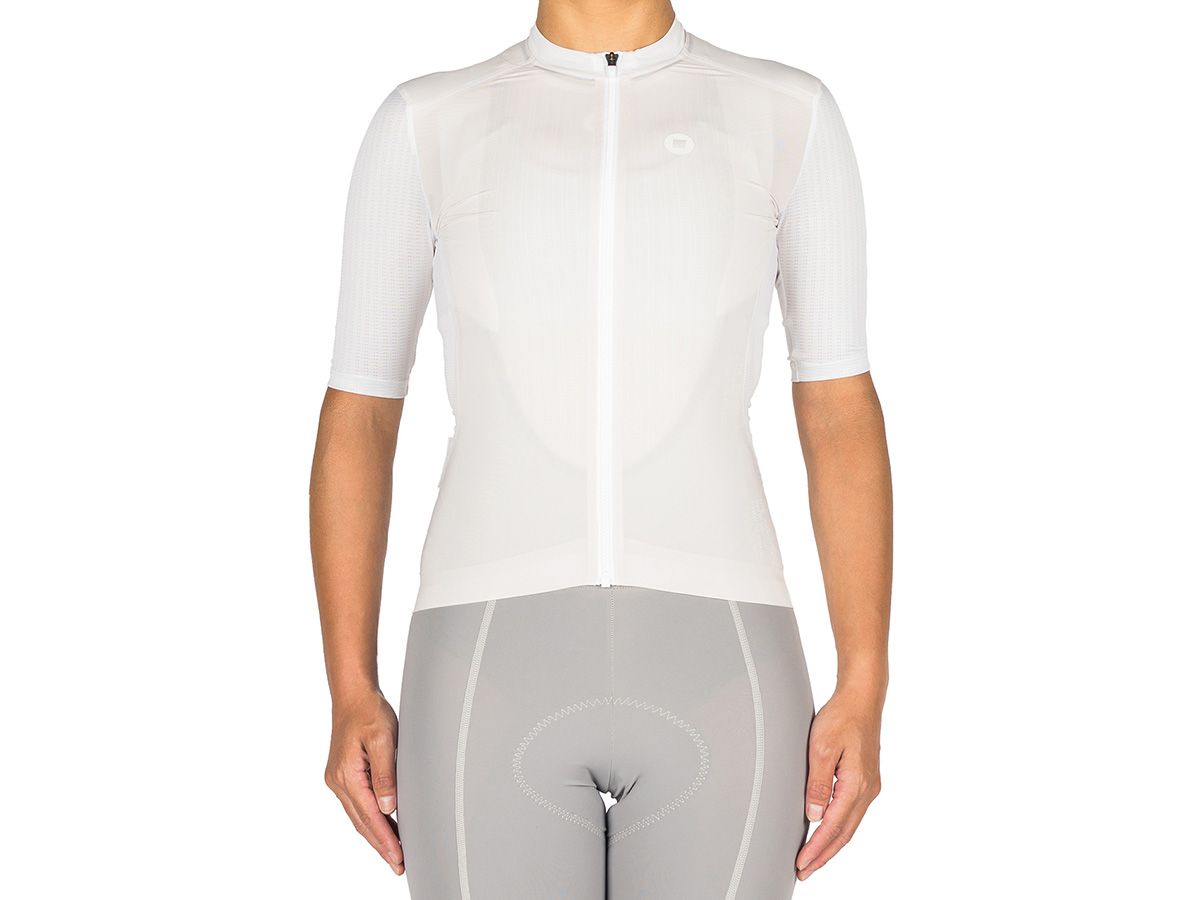 The Service Course Women's Engineered Short Sleeve Jersey 女款短袖車衣 - 米白色 2XS