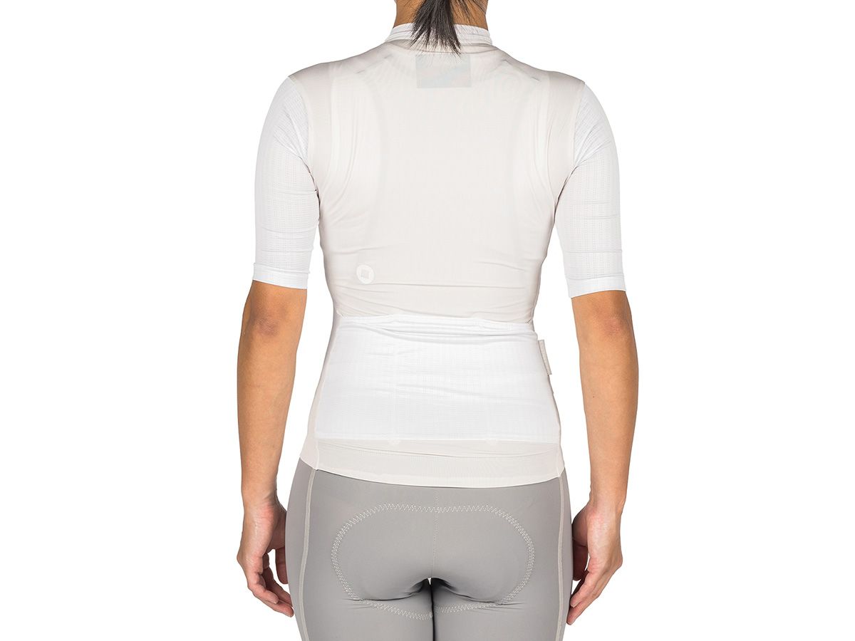 The Service Course Women's Engineered Short Sleeve Jersey 女款短袖車衣 - 米白色 M