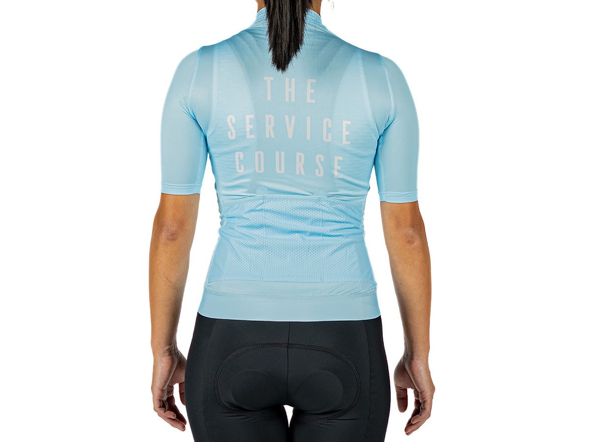 The Service Course Women's Short Sleeve Jersey 女款短袖車衣 - 天空藍 2XS