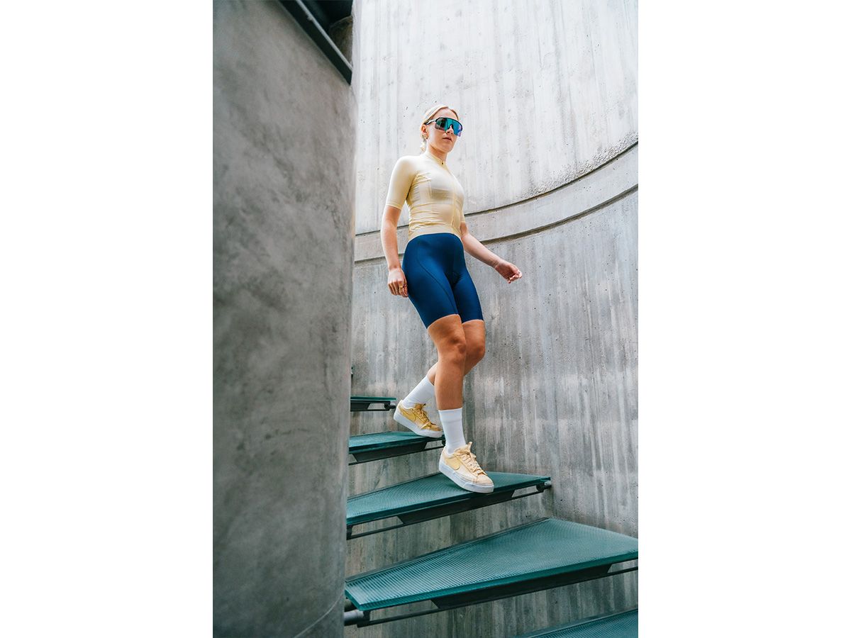 The Service Course Women's Short Sleeve Jersey 女款短袖車衣 - 香草黃 M