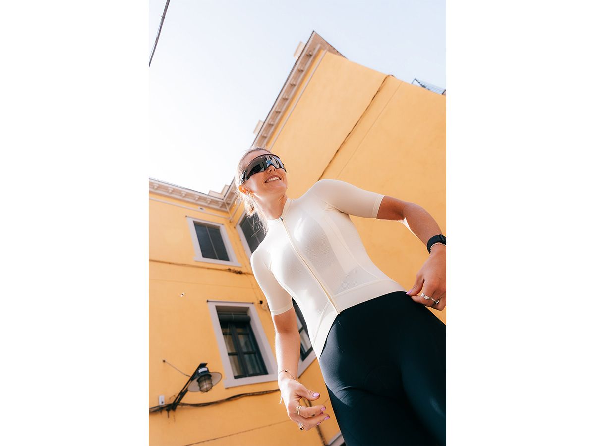 The Service Course Women's Short Sleeve Jersey 女款短袖車衣 - 香草黃 2XS